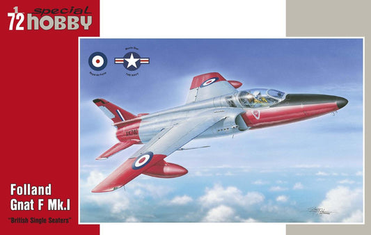 Folland Gnat F Mk.I "British Single Seaters" - SPECIAL HOBBY 1/72