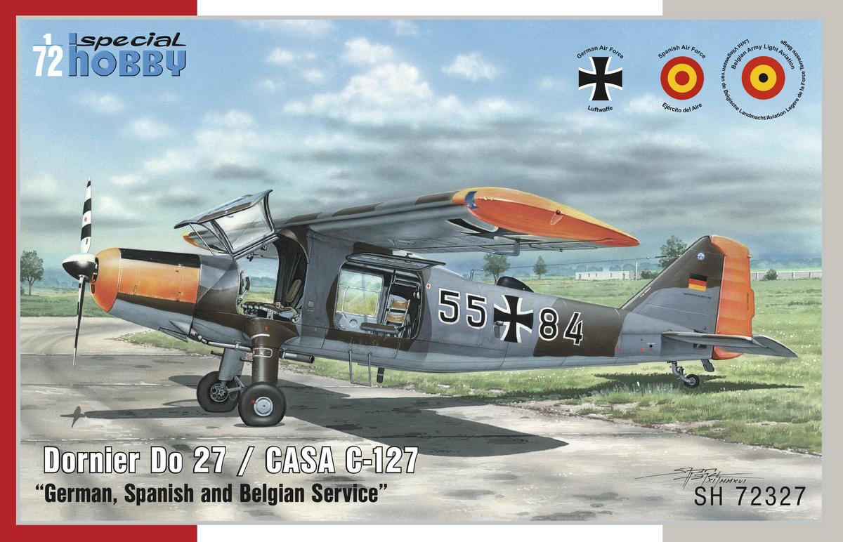 Dornier Do 27 / CASA C-127 German, Spanish and Belgian service - SPECIAL HOBBY 1/72