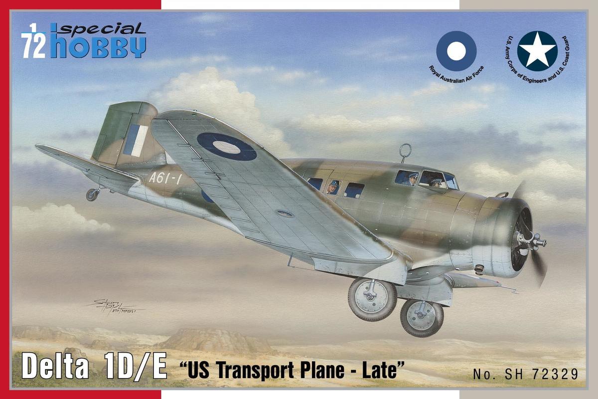 Delta 1D/E "US Transport Plane - Late" - SPECIAL HOBBY 1/72