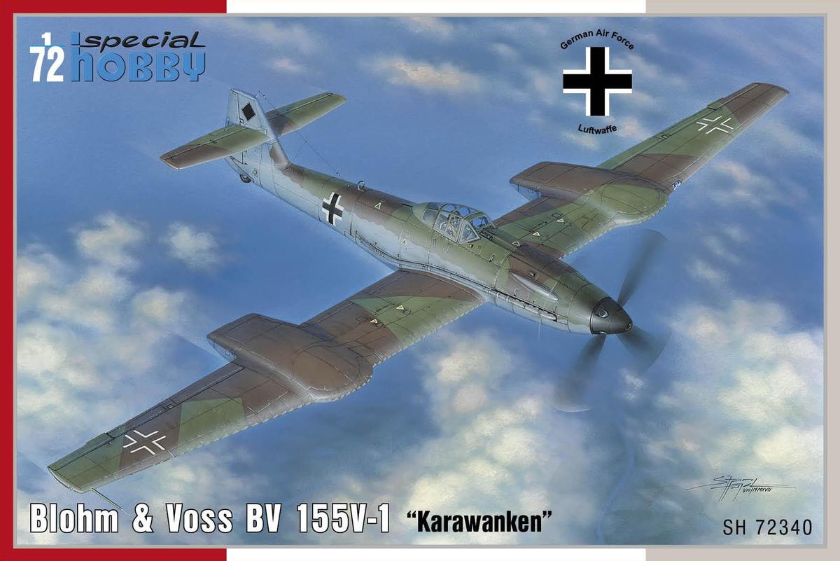 Blohm & Voss BV 155V-1 "Karawanken" - SPECIAL HOBBY 1/72
