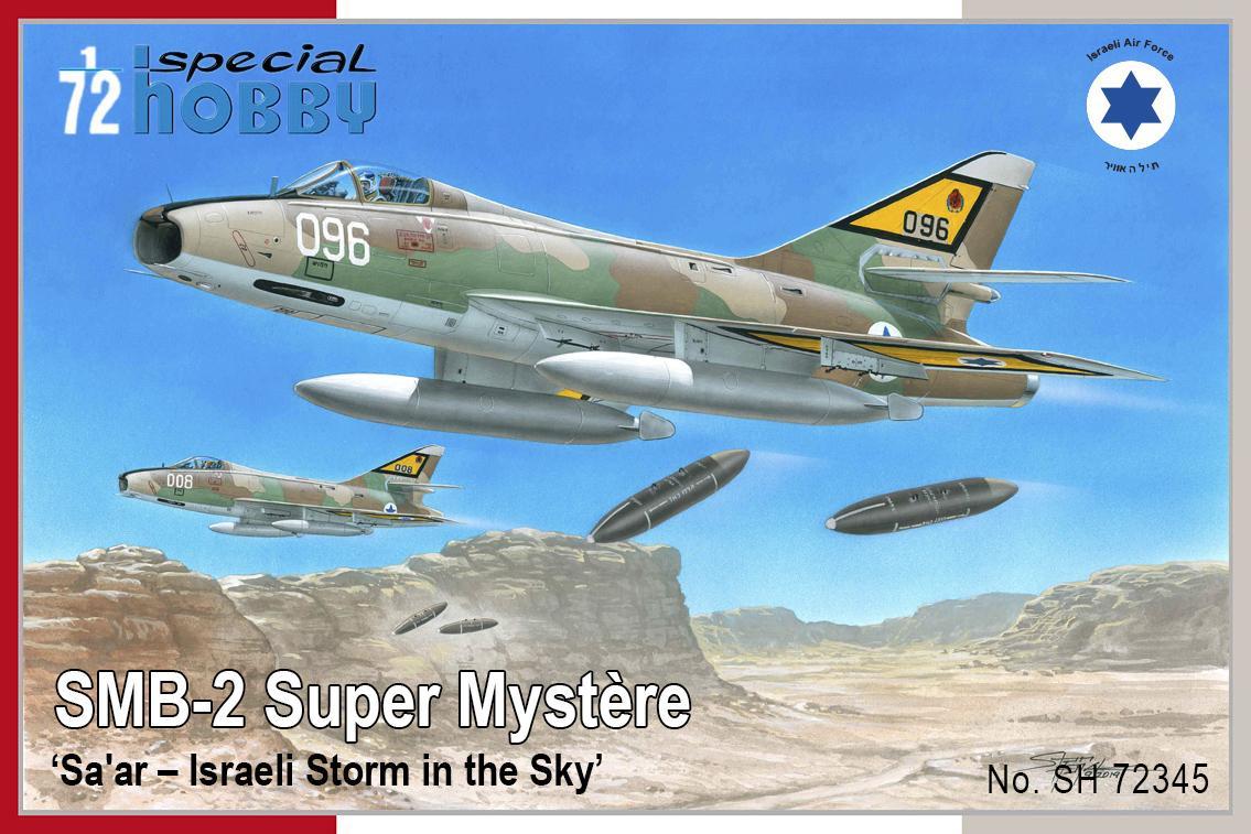 SMB-2 Super Mystère "Sa'ar - Israeli Storm in th Sky" - SPECIAL HOBBY 1/72