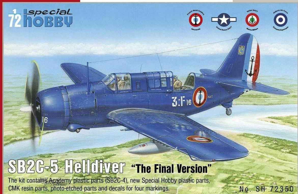 SB2C-5 Helldiver "The Final Version" - SPECIAL HOBBY 1/72