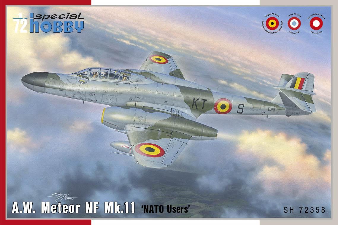 A.W. Meteor NF Mk.11 "NATO Users" - SPECIAL HOBBY 1/72
