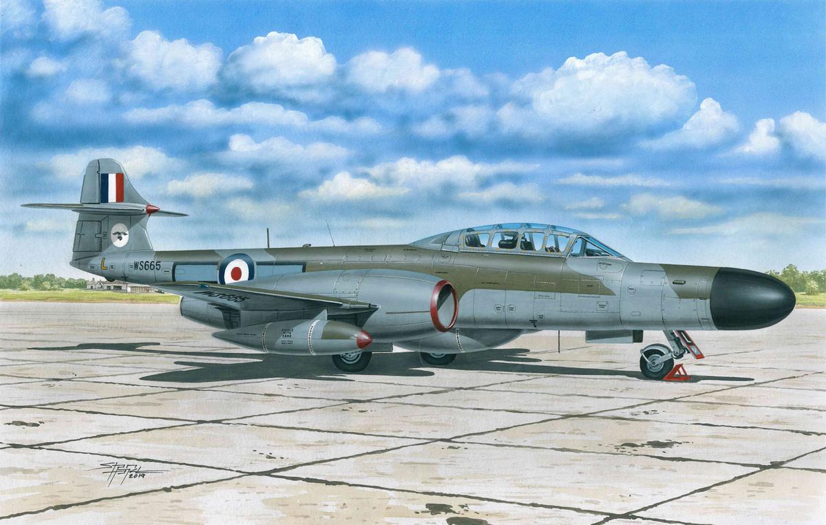 Gloster Meteor Night Fighter Mk.12 - SPECIAL HOBBY 1/72