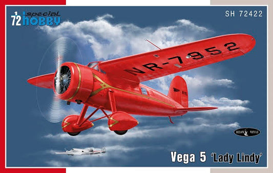 Lockheed Vega 5 "Lady Lindy" (Emilia Earhart) - SPECIAL HOBBY 1/72