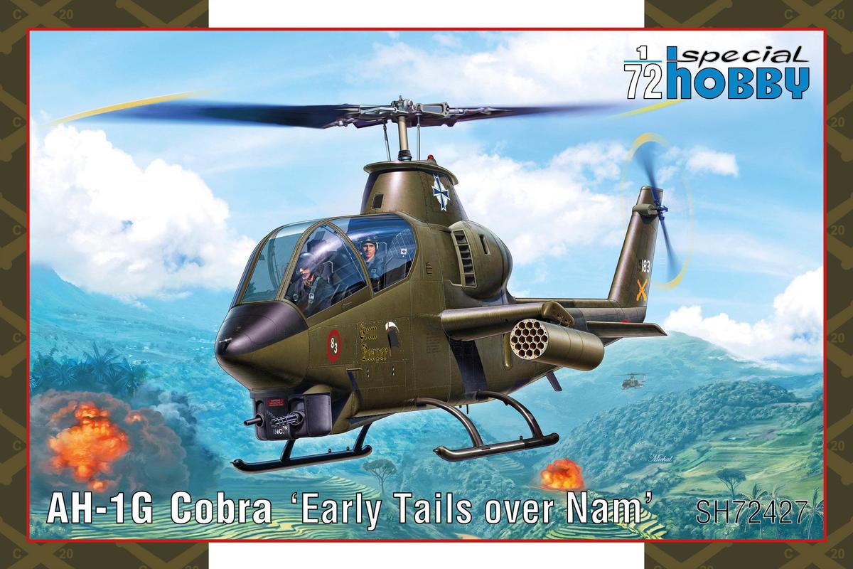 AH-1G Cobra 'Early Tails Over NAM' - SPECIAL HOBBY 1/72