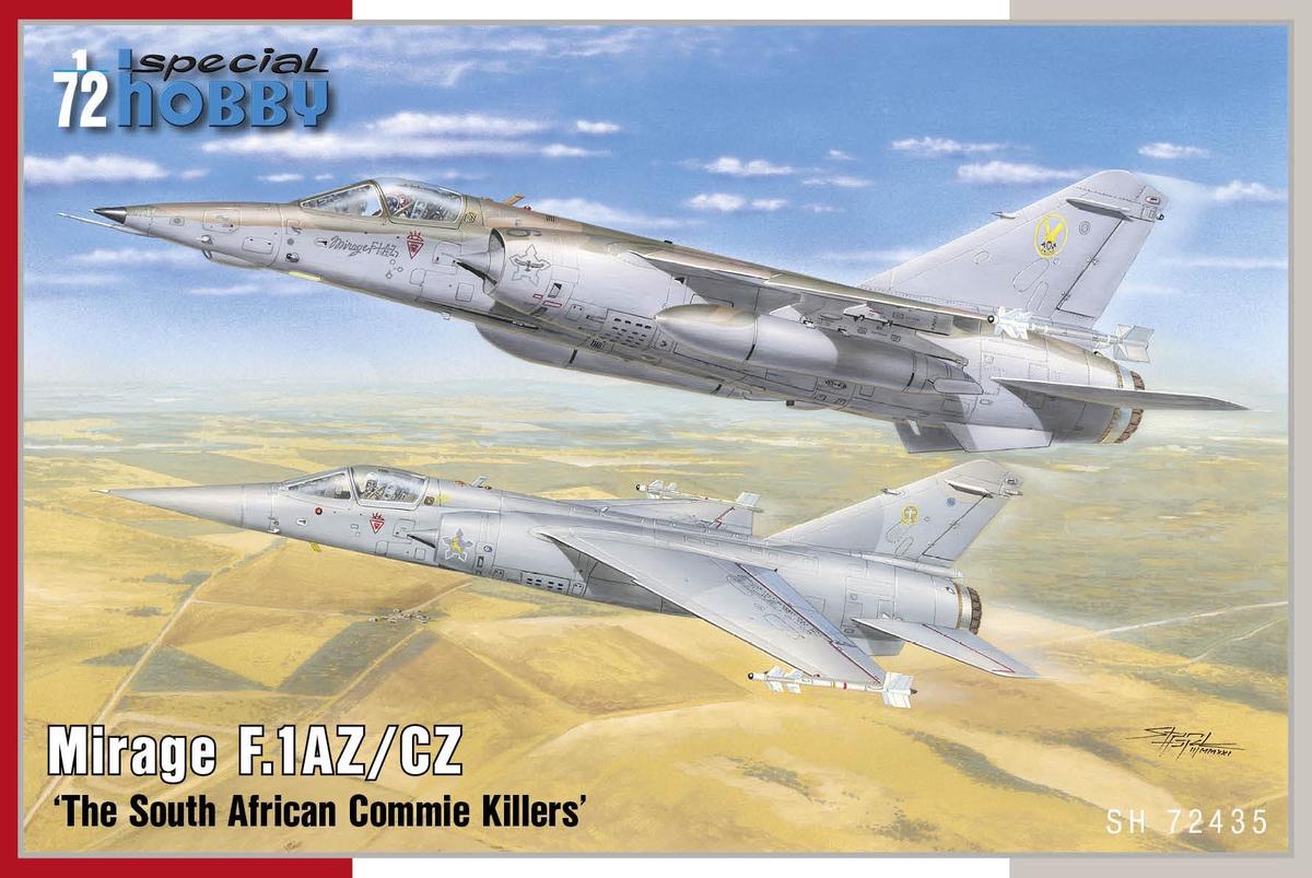 Mirage F.1 AZ/CZ The South African Commie Killers - SPECIAL HOBBY 1/72