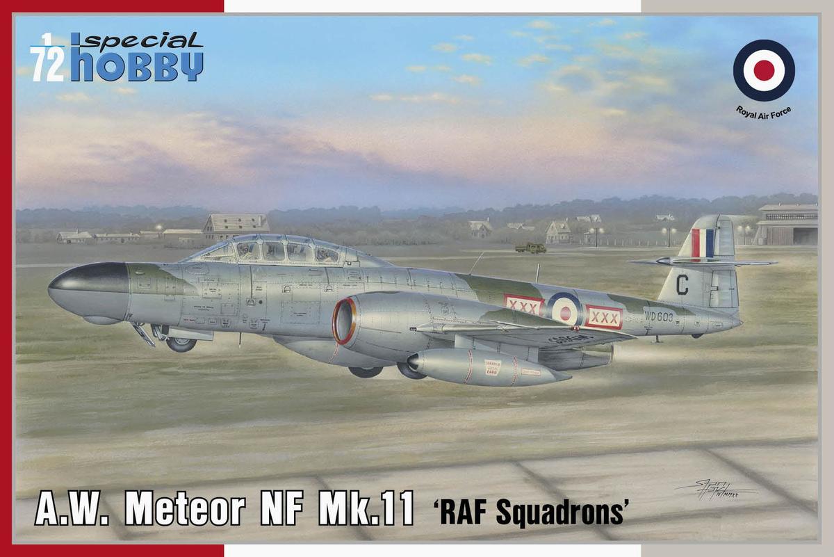 A.W. Meteor NF Mk.11 'RAF Squadrons' - SPECIAL HOBBY 1/72