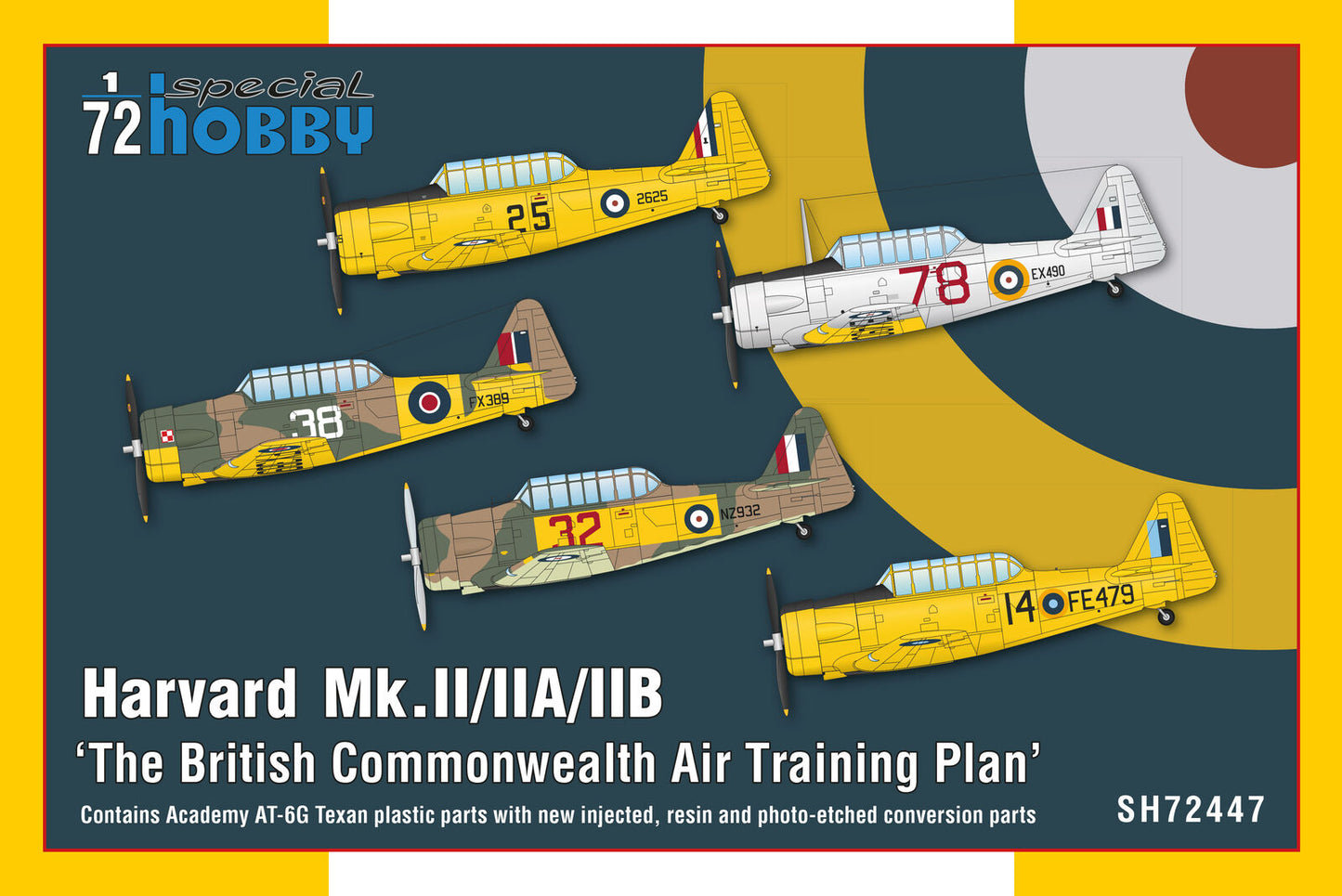 Harvard Mk.II/IIA/IIB (T-6) 'The British Commonwealth Air Training Plan' - SPECIAL HOBBY 1/72