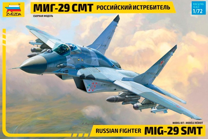 Mikoyan Mig-29 SMT Russian Fighter  - ZVEZDA 1/72