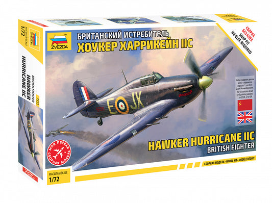 Hawker Hurricane IIC British Fighter - ZVEZDA 1/72