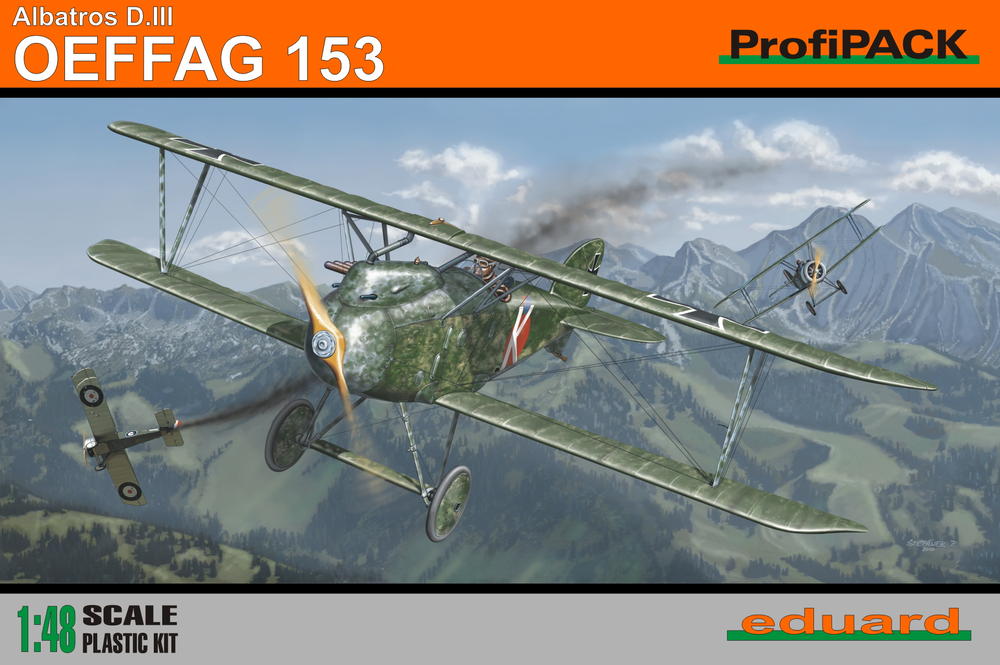 Albatros D.III OEFFAG 153 - Profipack - EDUARD 1/48
