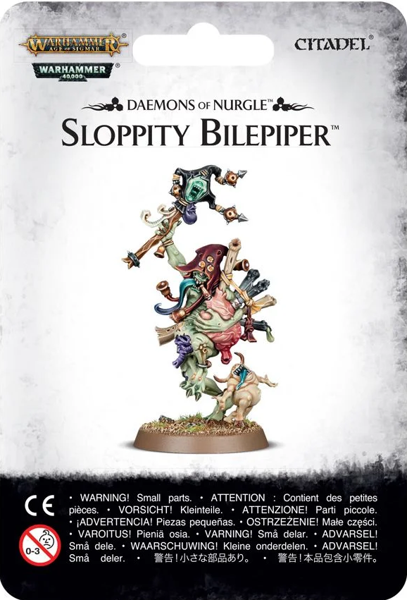 Sloppity Bilepiper (Comique Tripier) - Daemons of Nurgle - Warhammer Age of Sigmar / 40.000 / Citadel