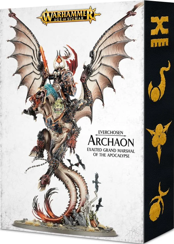 Archaon the Everchosen / Archaon l'Élu Éternel - Slaves to Darkness - WARHAMMER AGE OF SIGMAR / CITADEL