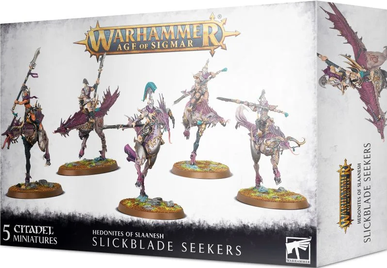 Slickblade Seekers - Hedonites of Slaanesh - Warhammer Age of Sigmar / Citadel
