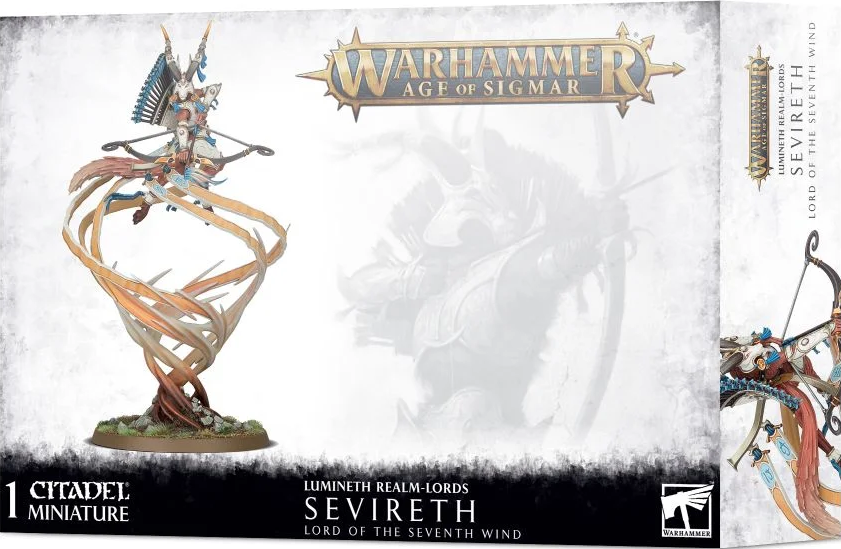 Sevireth, Lord of the Seventh Wind - Lumineth Realm-Lords - Warhammer Age of Sigmar / Citadel