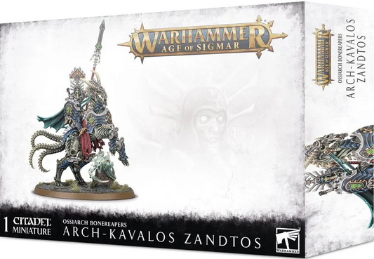 Arch-Kavalos Zandtos - Ossiarch Bonereapers - Warhammer Age of Sigmar / Citadel