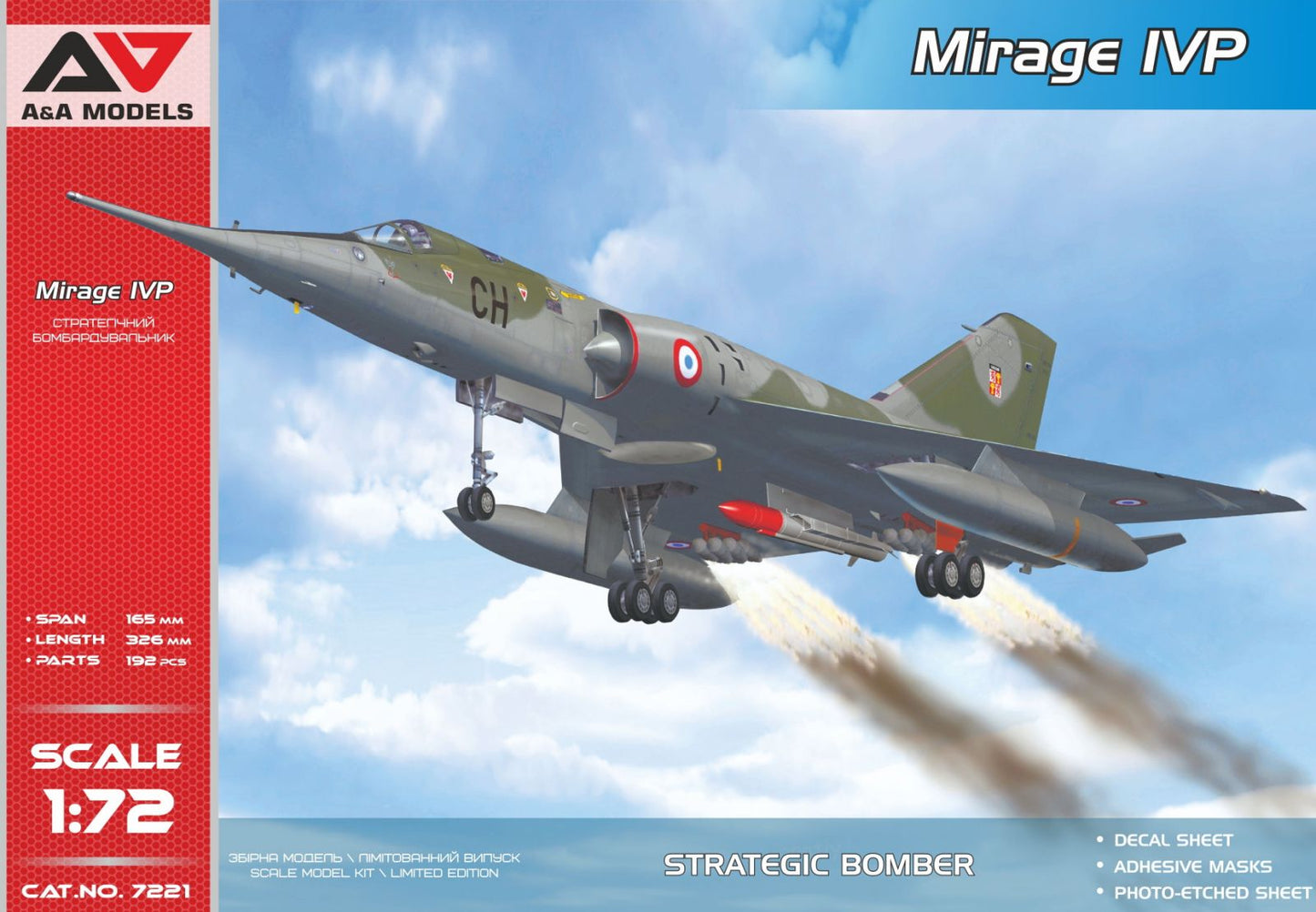 Mirage IVP - A&A MODELS 1/72