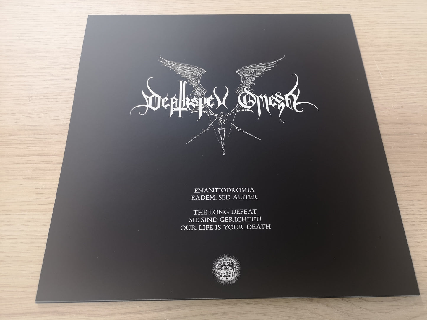 Deathspell Omega "The Long Defeat" New Vinyl Fr 2022