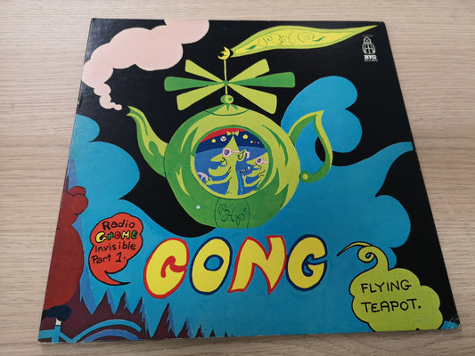 Gong "Flying Teapot" Orig Japan Vinyl 1973 w/ Insert EX/M-