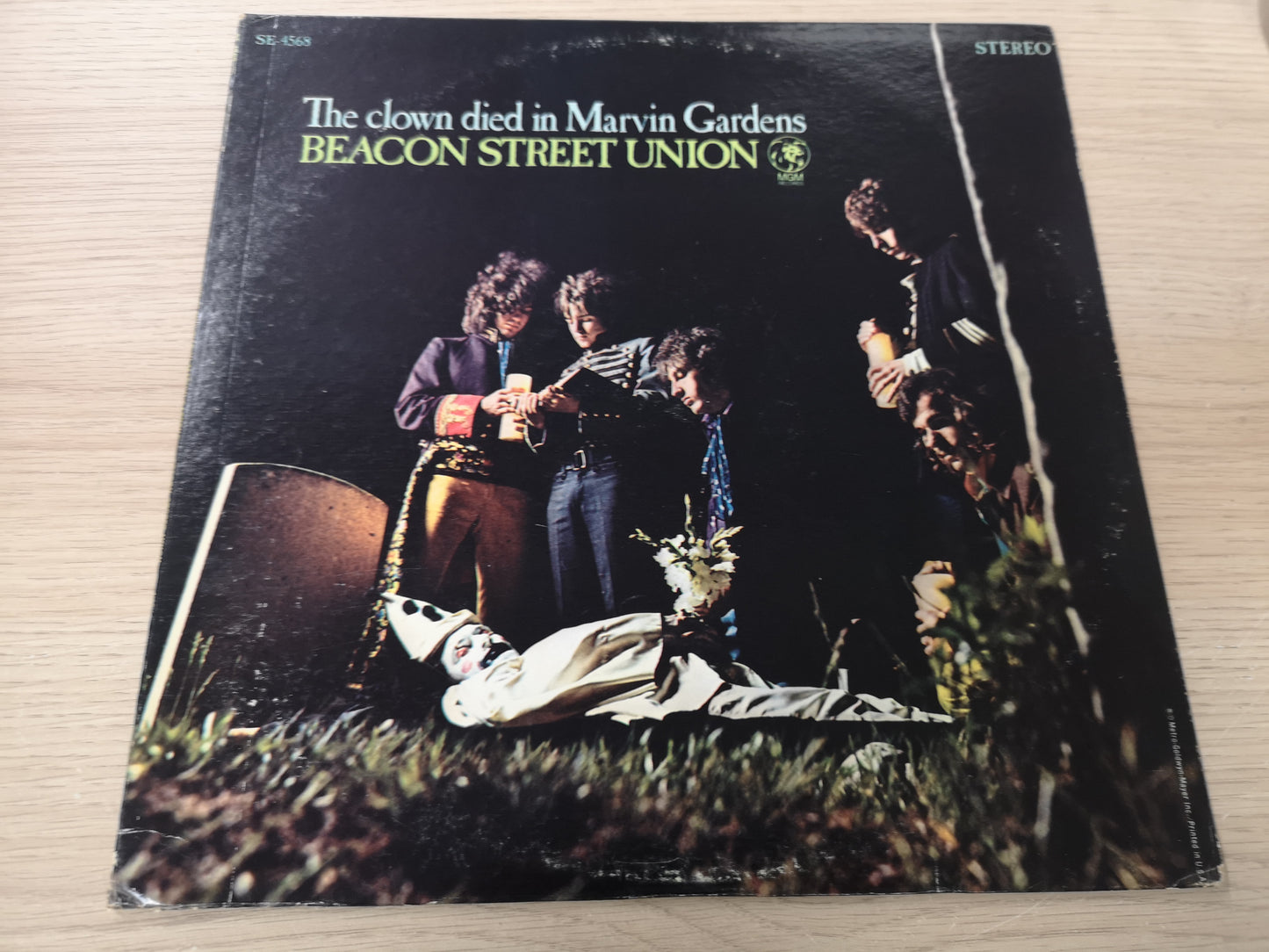 Beacon Steet Union "The clown died in Marvin Gardens" Orig US 1968 VG+/EX