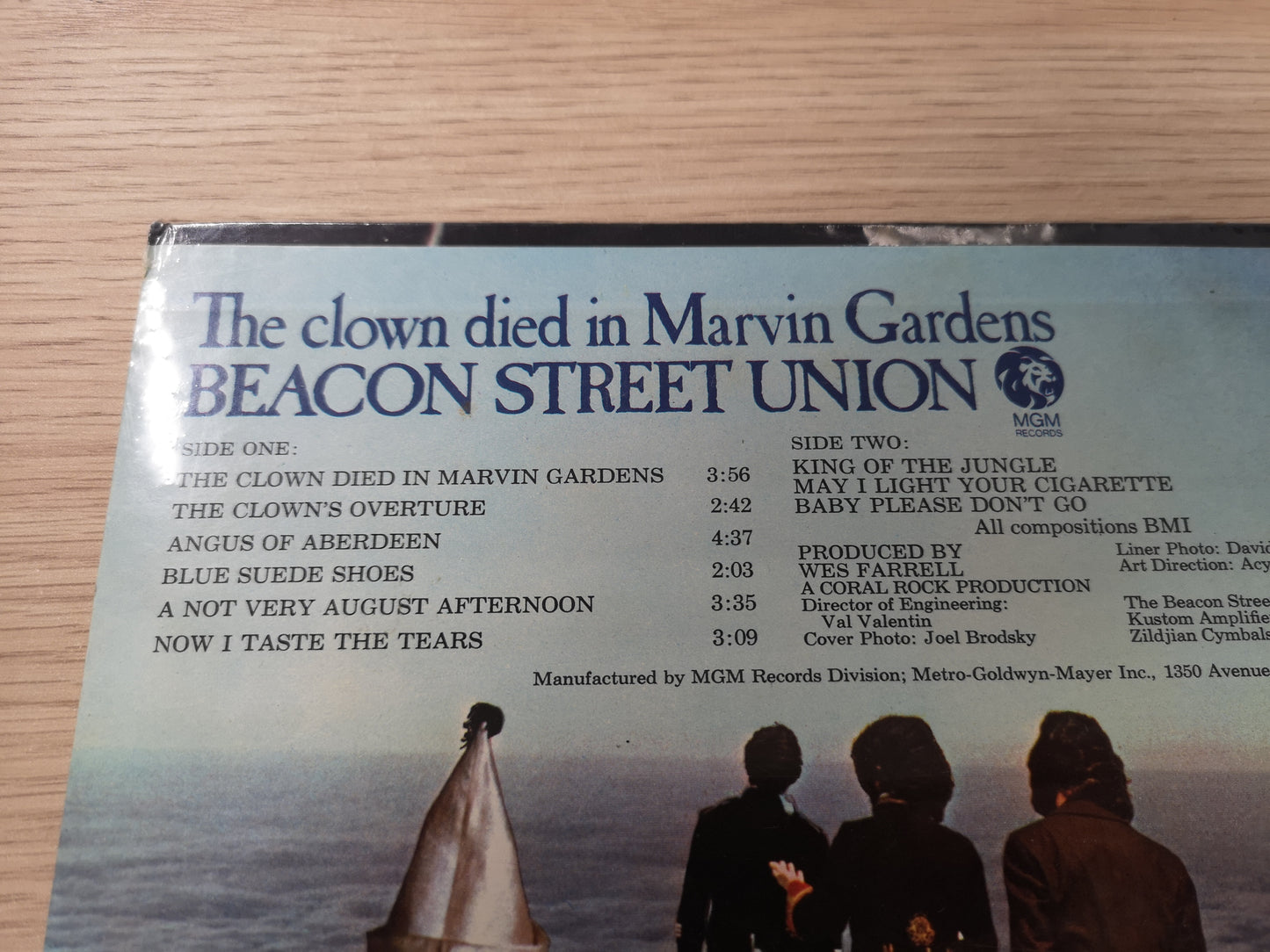 Beacon Steet Union "The clown died in Marvin Gardens" Orig US 1968 Sealed