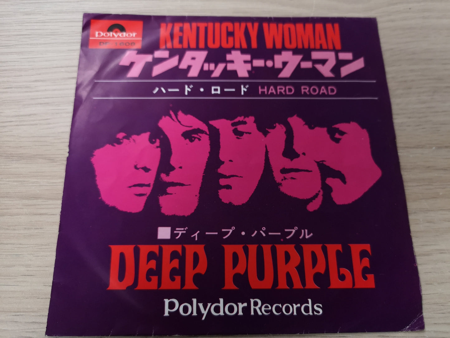 Deep Purple "Kentucky Woman" Orig Japan 1968 EX/EX
