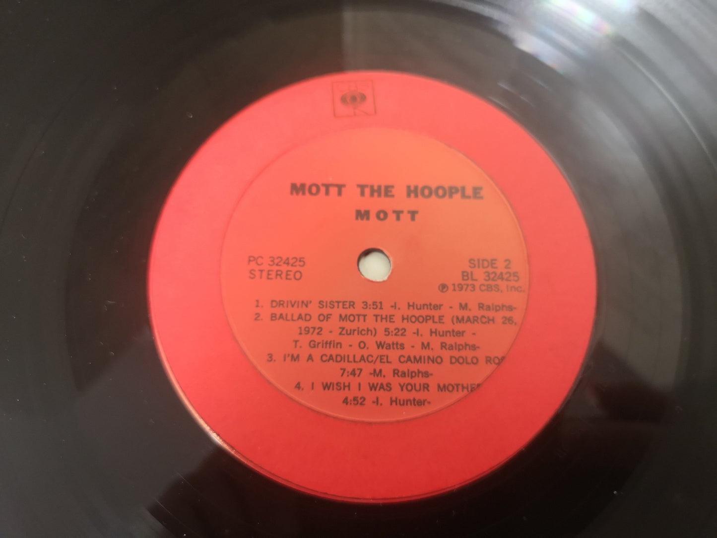 Mott the Hoople "Mott" Re US 1973/78 Ex/Ex
