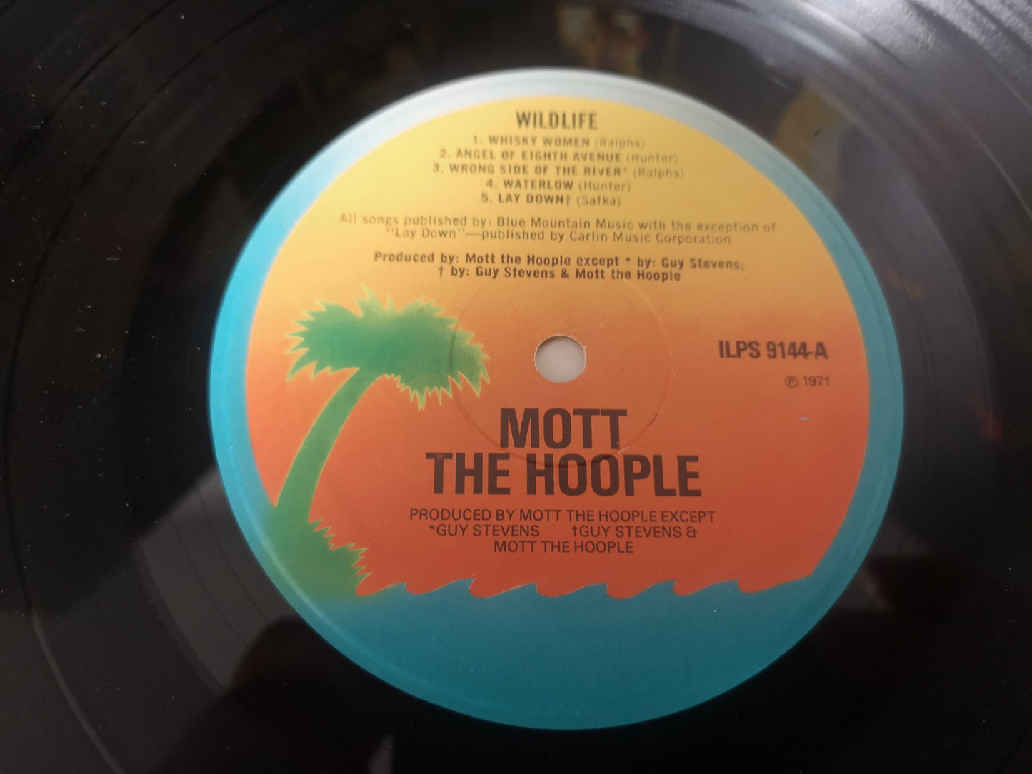 Mott the Hoople "Wildlife" Re Uk 1971/76 Ex/Ex