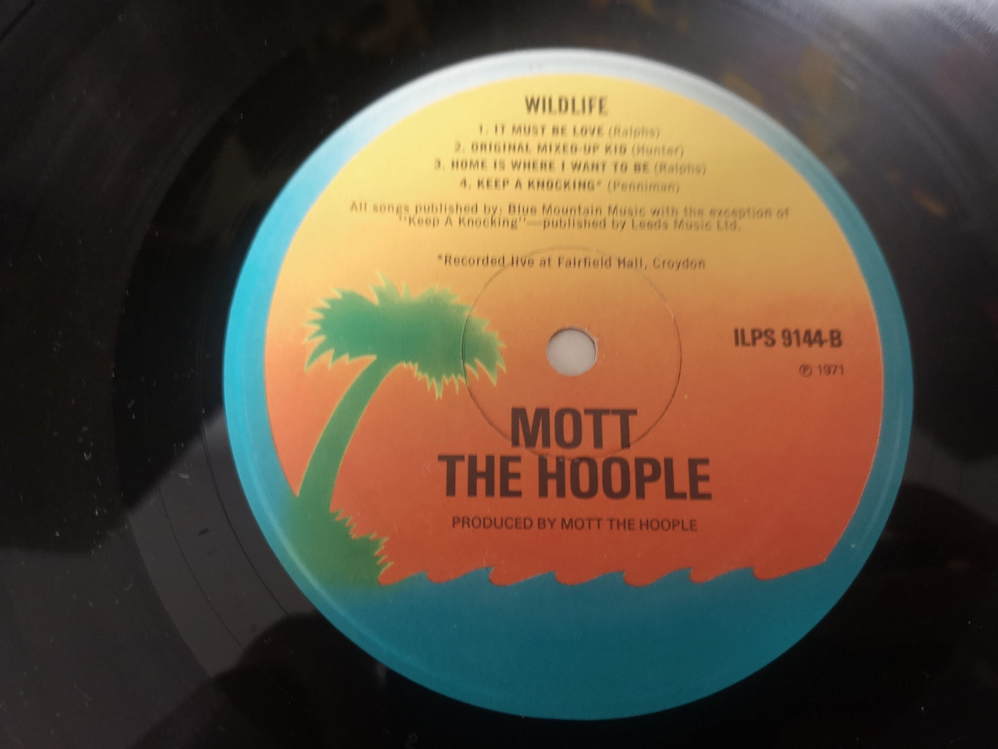 Mott the Hoople "Wildlife" Re Uk 1971/76 Ex/Ex