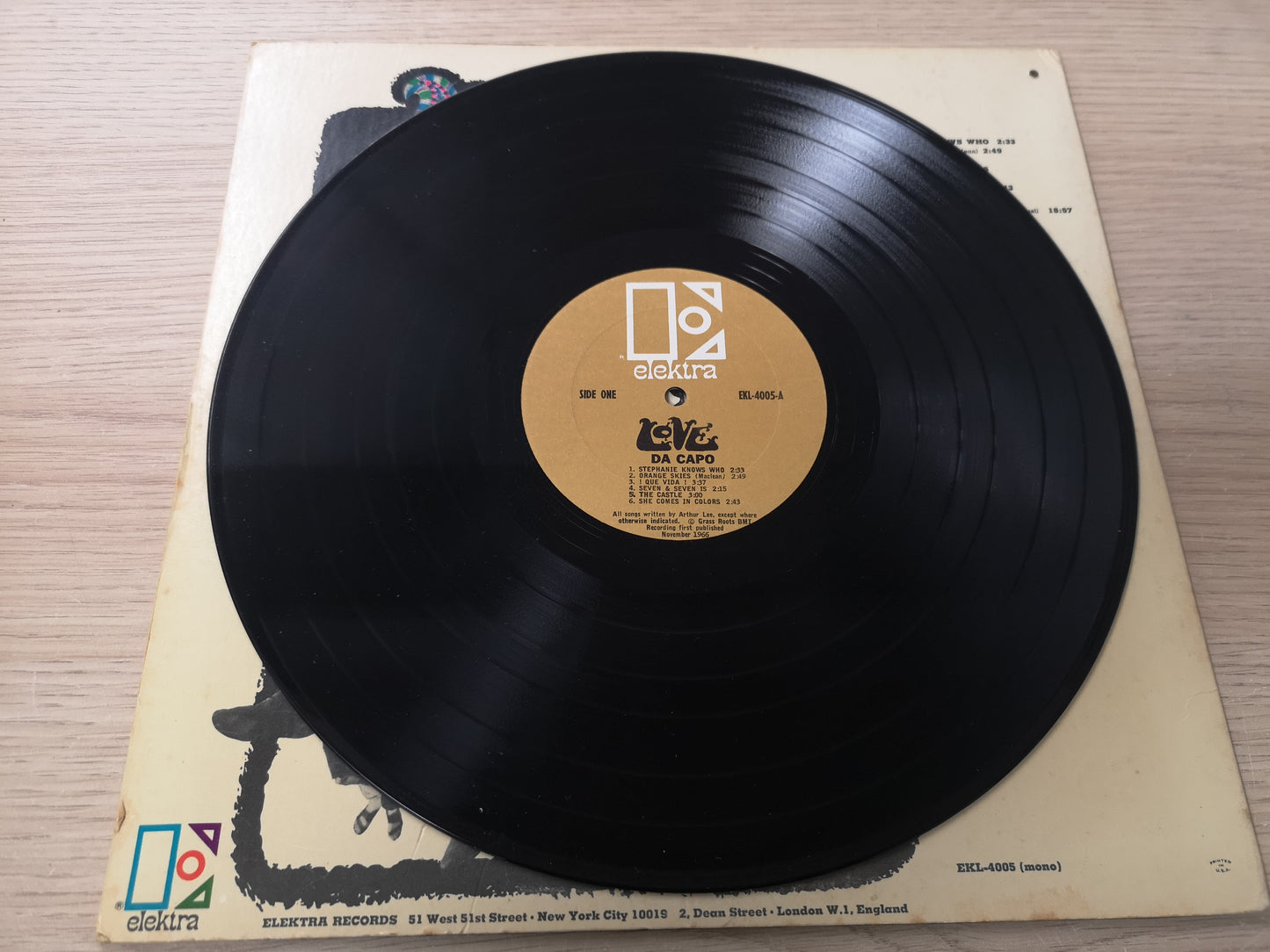 Love "Da Capo" Orig US Mono 1966 VG++/VG+ L.A. Psych