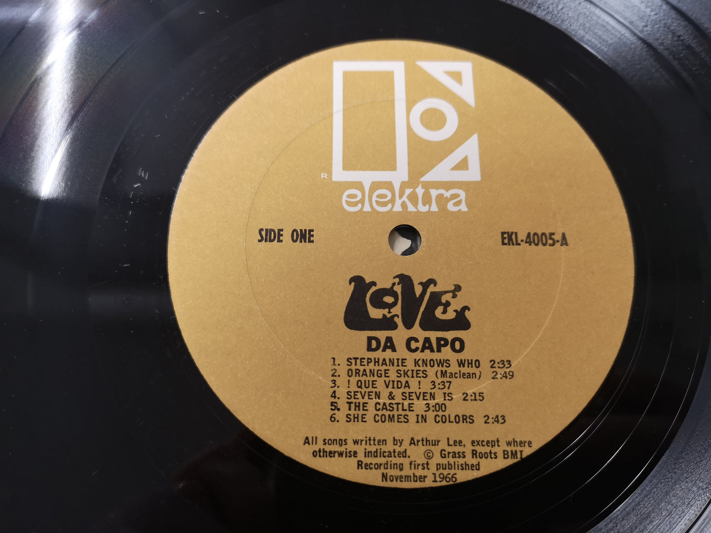 Love "Da Capo" Orig US Mono 1966 VG++/VG+ L.A. Psych