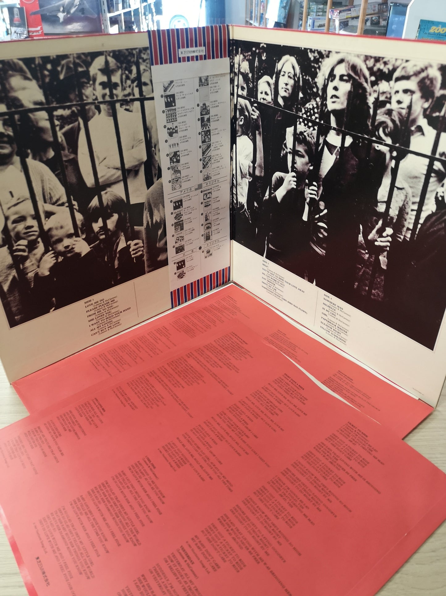 Beatles "1962-1966" Re Japan 2 Lps M-/M-/M-