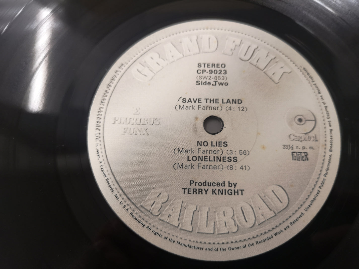 Grand Funk Railroad "E Pluribus Funk" Orig Japan 1971 EX/EX