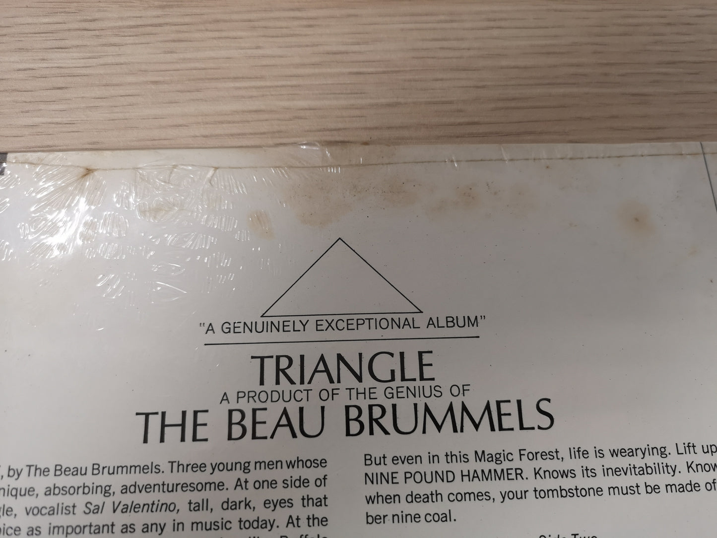 Beau Brummels "Triangle" Orig US 1967 Mono Sealed Vg++/M