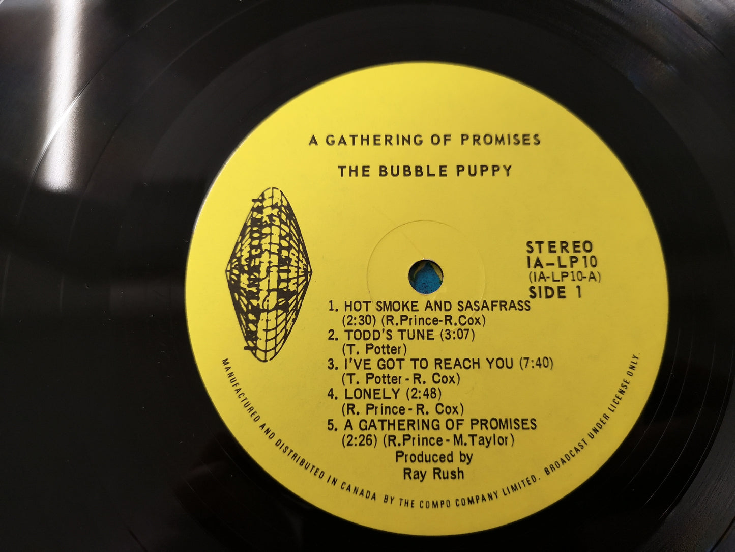 Bubble Puppy "A Gathering of Promises" Orig Canada 1969 Rare VG++/VG++