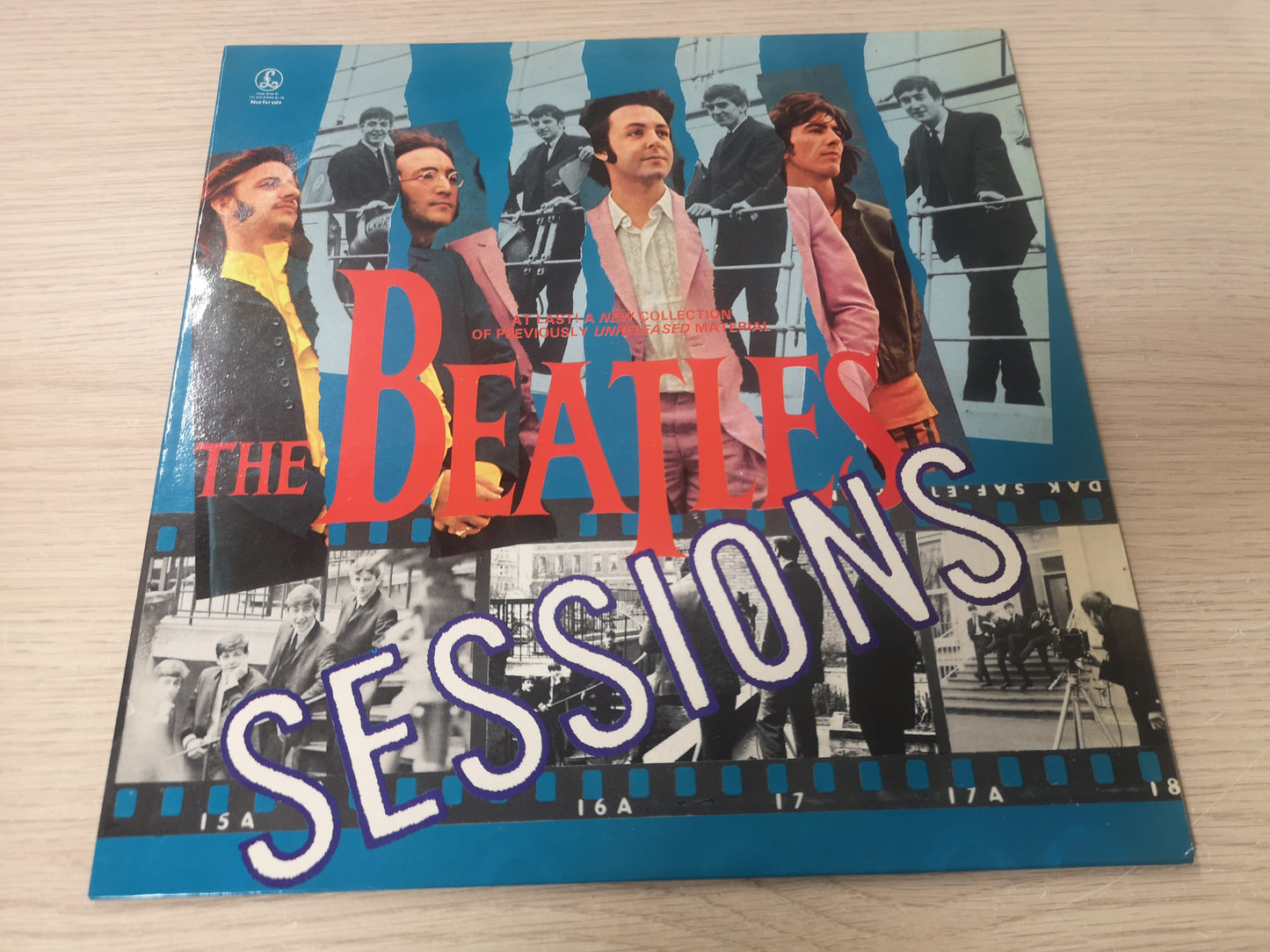 Beatles "Sessions" (w/Unreleased Material) UK 1985 M-/M-