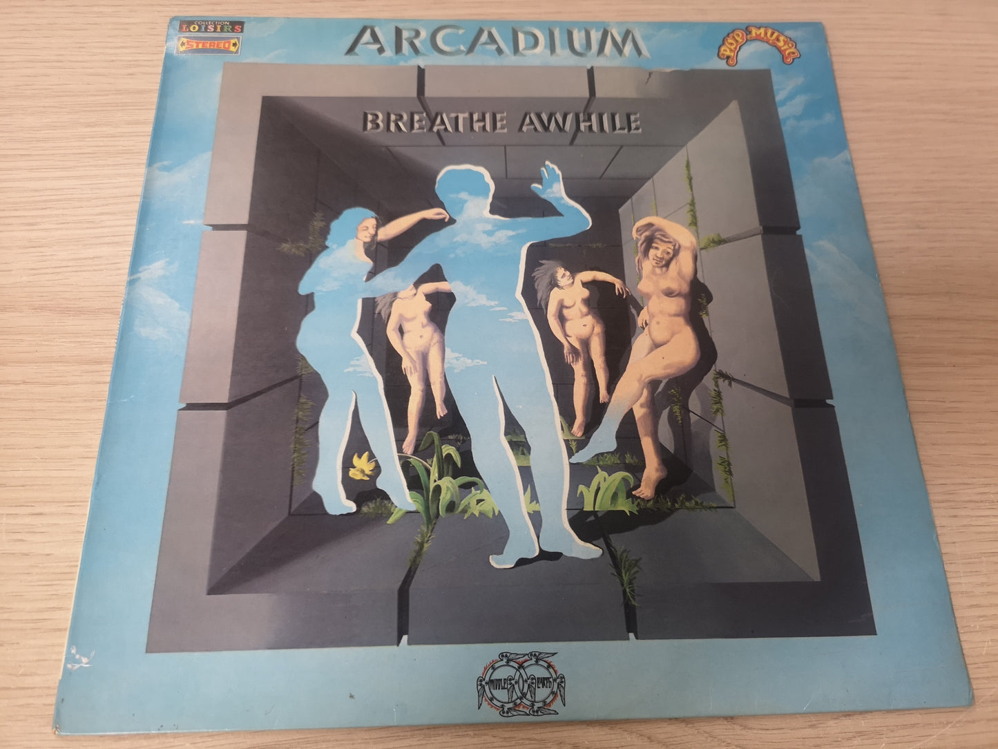 Arcadium "Breathe Awhile" Orig France 1969 EX/VG