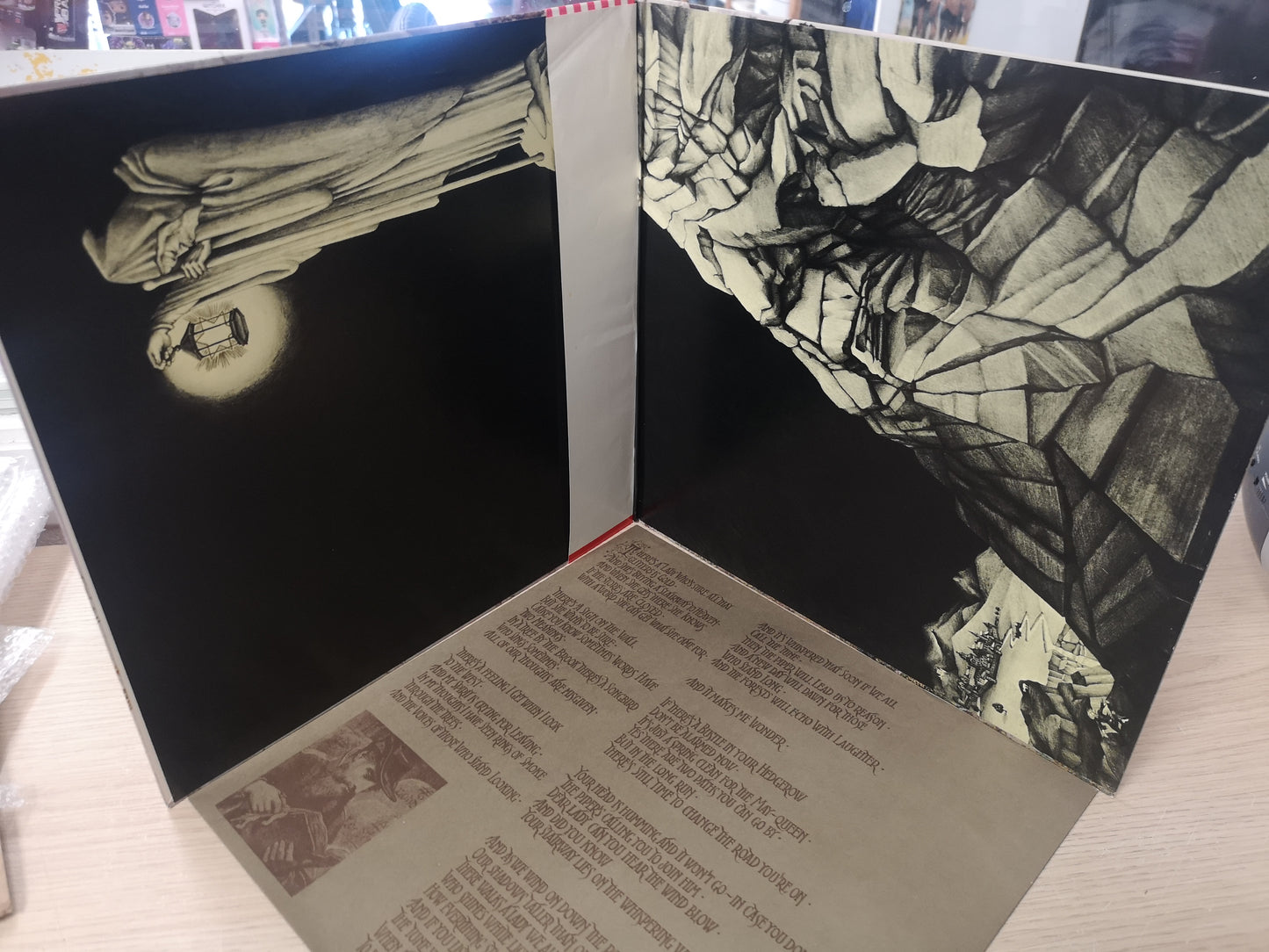 Led Zeppelin "IV" Re Japan 1971/76 Obi & Insert EX/EX