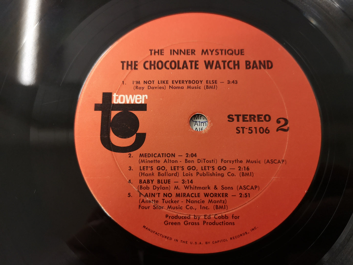 Chocolate Watchband "The Inner Mystique" Orig Stereo US 1968 VG/VG+