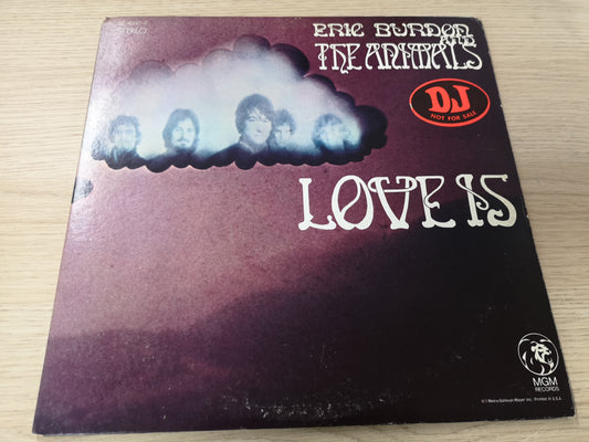 Eric Burdon and the Animals "Love Is" Orig US 1968 DJ Yellow Label EX/M-