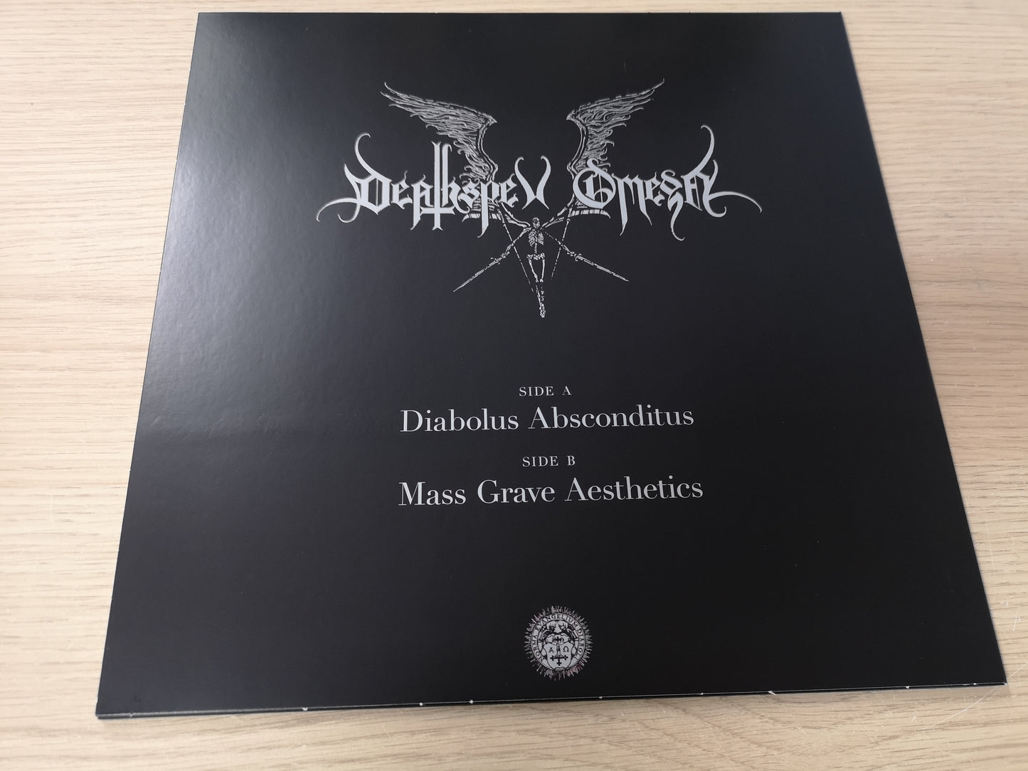 Deathspell Omega "Diabolus Absconditus/Mass Grave Aesthetics" NEW w/ Poster