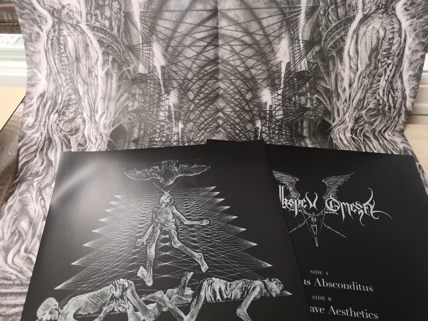 Deathspell Omega "Diabolus Absconditus/Mass Grave Aesthetics" NEW w/ Poster