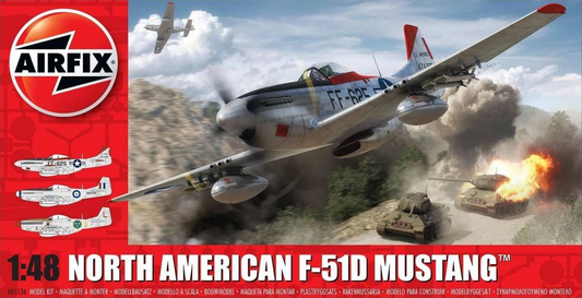 North American F-51D Mustang - AIRFIX 1/48