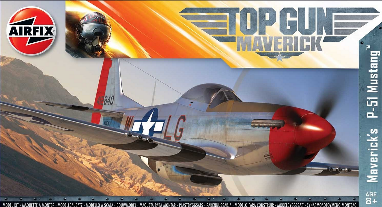 Top Gun Maverick's P-51 Mustang - AIRFIX 1/72