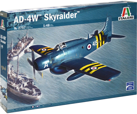 AD-4W Skyraider - ITALERI 1/48