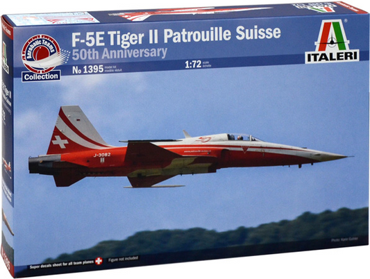 Northrop F-5E Tiger II Patrouille Suisse 50th Anniversary - ITALERI 1/72