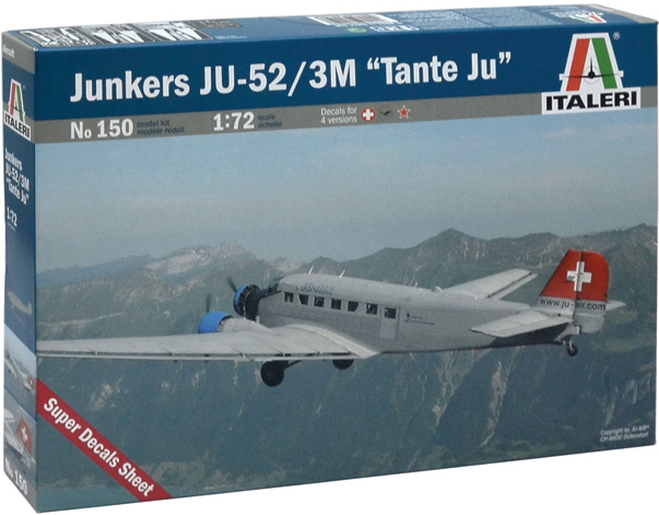 Junkers JU-52/3M "Tante Ju" - ITALERI 1/72