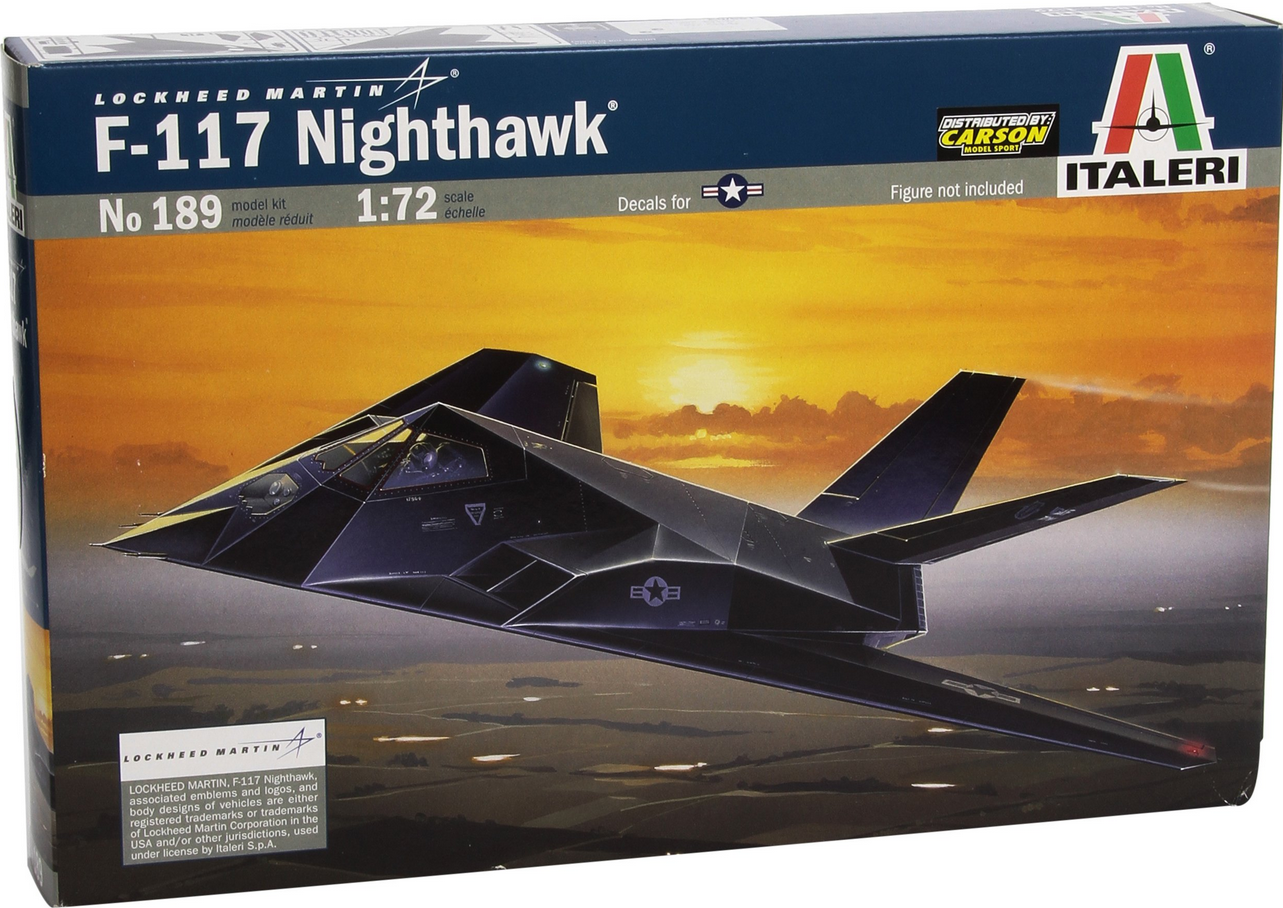 Lockeed Martin F-117 Nighthawk - ITALERI 1/72