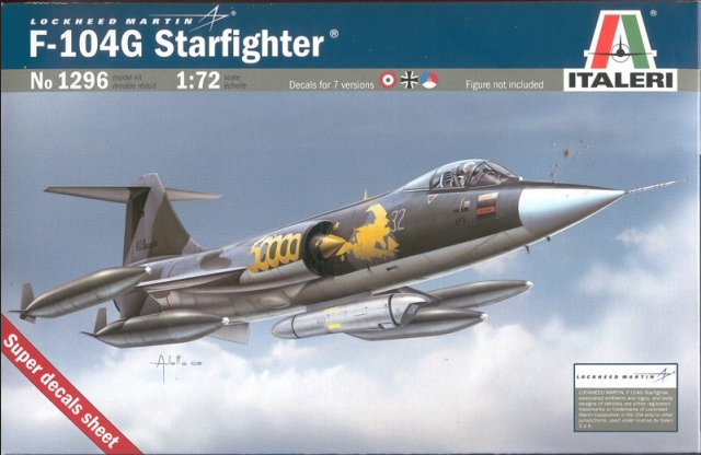 Lockheed Martin F-104G Starfighter - ITALERI 1/72